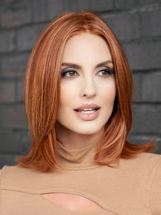 LISA by Envy in LIGHTER RED | Irish Red with subtle Blonde highlights