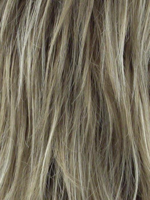 MOCHA H | Rooted Dark Brown with Medium Ash Blonde and Platinum Blonde Highlights