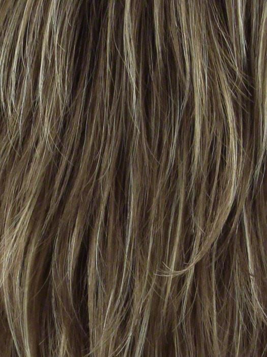 MOCHACCINO-R | Rooted Dark with Light Brown base with Strawberry Blonde highlights