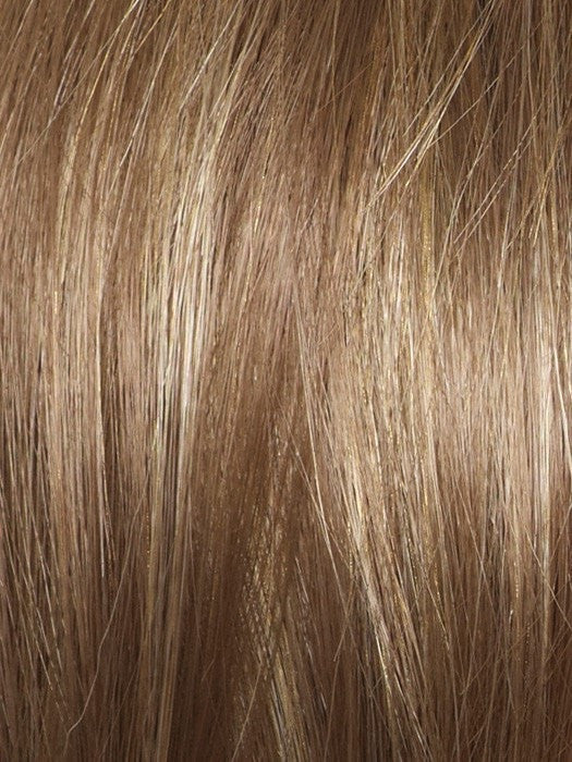 MOCHACCINO R | Rooted Medium Brown with Light Brown Base and Strawberry Blonde Highlights