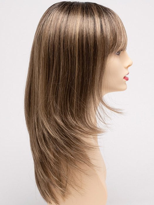 HONEY BREEZE | A blend of Cool, Honey Blonde and Multi-Dimensional Medium Brown with Darker Brown Roots