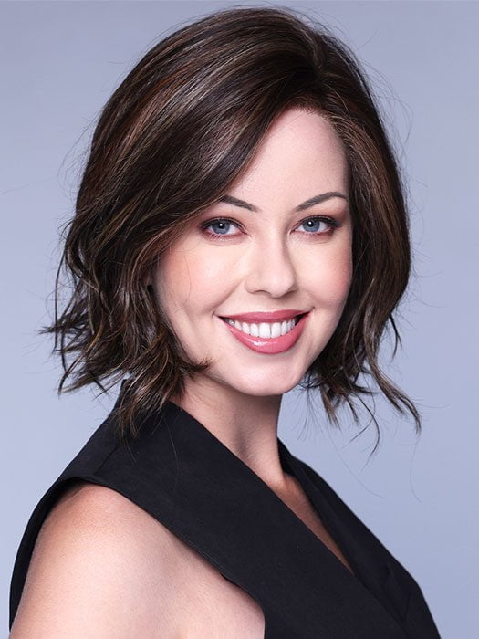 A chin-length bob wig