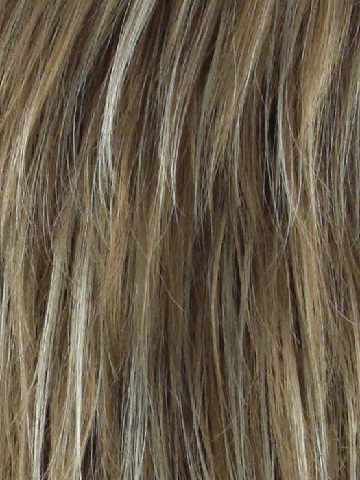 NUTMEG-F | Dark Honey Brown Base with Blonde Highlights