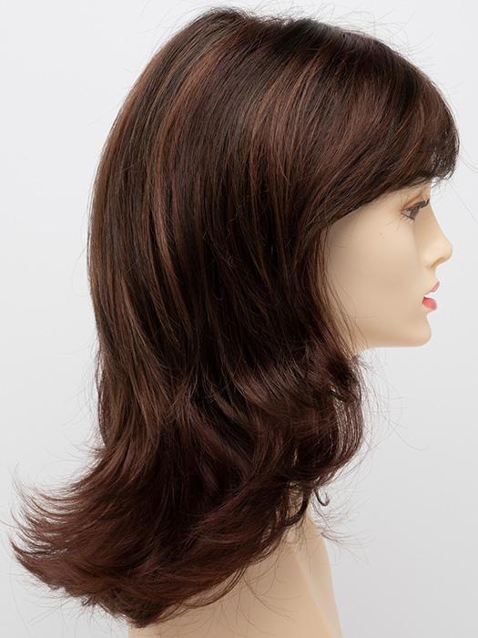 CINNAMON RAISIN | Medium Brown with Auburn and Cinnamon highlights