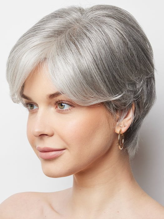 SILVER-STONE | Dark Brown Base with Multi Grey Shades Blended