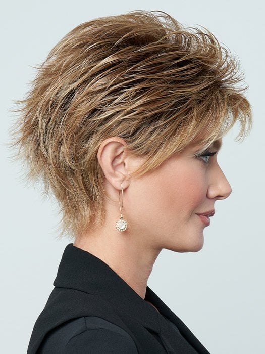 Loaded with tapered layers that takes you from edgy to elegant in a snap