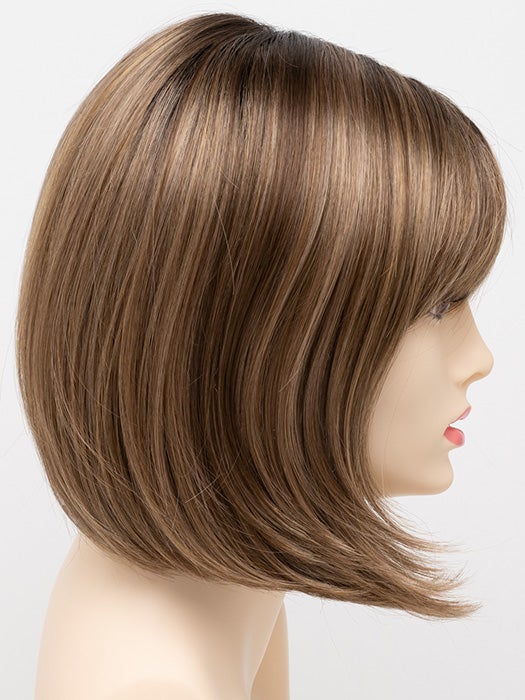 TOASTED SESAME | Medium Brown roots with overall Warm Cinnamon base and Golden Blonde highlights