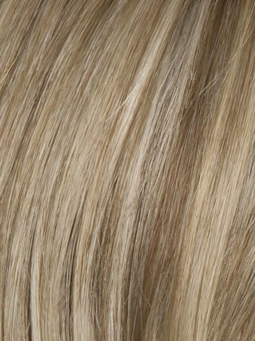 R1621S+ GLAZED SAND | Dark Natural Blonde with Cool Ash Blonde Highlights on Top