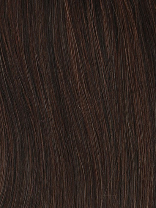 R2/31 COCOA | Dark brown with subtle warm highlights and Dark Brown roots