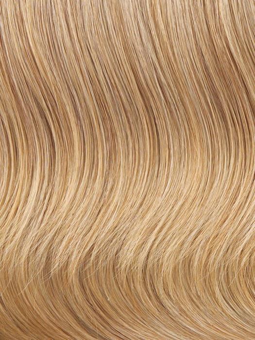 R25 = GINGER BLONDE: Golden Blonde with subtle highlights