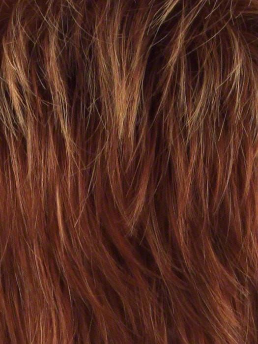 R28S GLAZED FIRE | Fiery Red  with Bright Red Highlights 