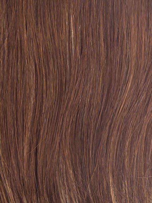 R3025S+ GLAZED CINNAMON | Medium Reddish brown with Ginger highlights on top