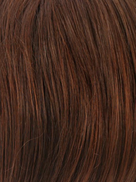 R6LF29 | Chestnut Brown Lightening to Bright Red Mix in Front