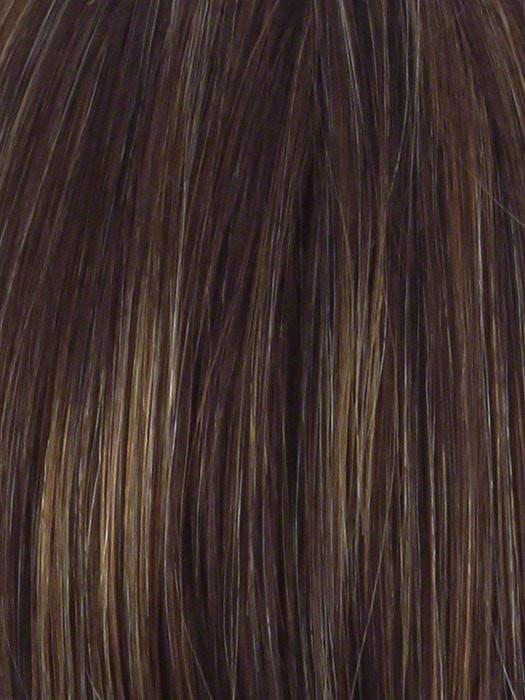 Color R829S+ Glazed Hazelnut = Medium Brown w/ Ginger Highlights