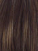 R829S+ GLAZED HAZELNUT | Medium Brown with Ginger highlights on top