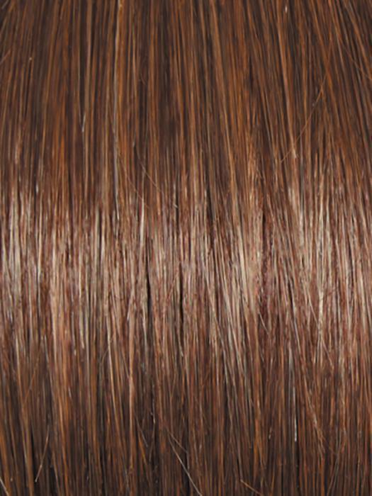 R9F26 MOCHA FOIL | Warm Medium Brown with Medium Golden Blonde Highlights Around the Face