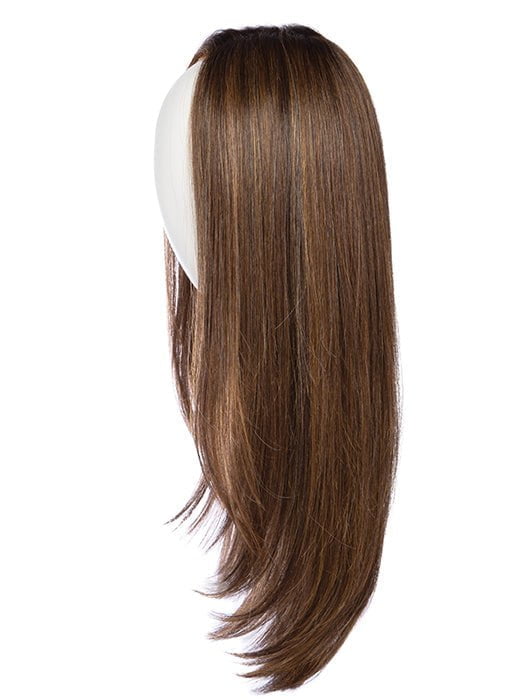 RL8/29SS SHADED HAZELNUT | Warm Medium Brown Evenly Blended with Ginger Blonde with Dark Roots