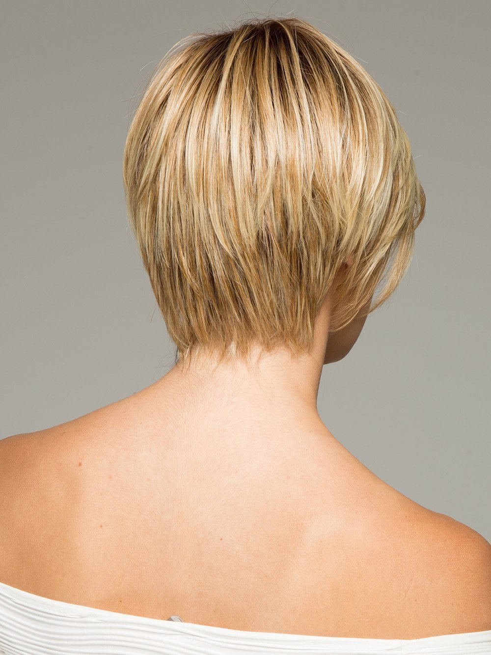 SS14/88 SHADED GOLDEN WHEAT | Dark Blonde Evenly Blended with Pale Blonde Highlights and Dark Roots