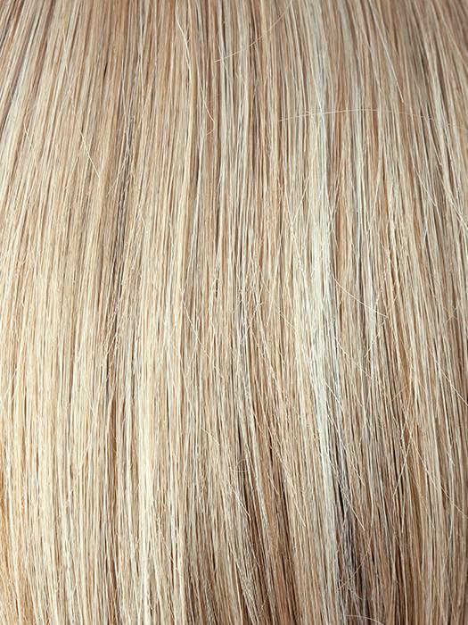 SUGAR-CANE | Platinum Blonde and Strawberry Blonde Evenly Blended Base with Light Auburn Highlights