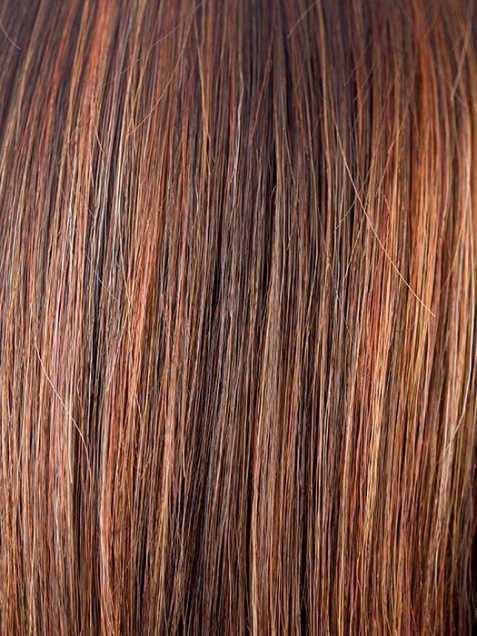 GINGER-HIGHLIGHT | Medium brown with light auburn highlights