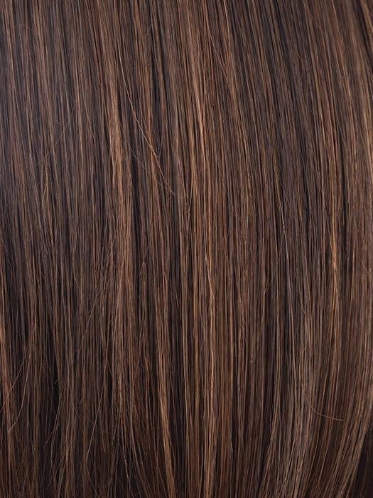 GINGER-BROWN | Medium Auburn Evenly Blended with Medium Brown