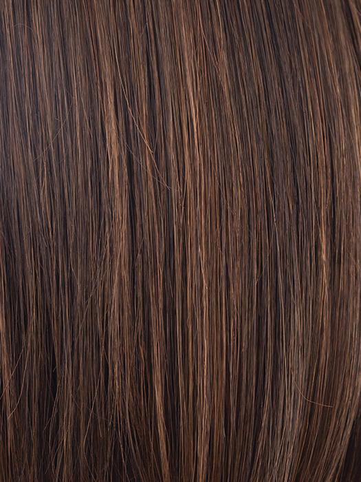 GINGER-BROWN | Medium Auburn Evenly Blended with Medium Brown