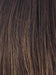 COFFEE-LATTE-R | Rooted Dark Brown with Dark Brown & Honey Brown evenly blended highlights