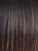 CHOCOLATE-FROST-R | Dark Brown Base with Honey Blonde and Platinum Highlights with Dark Brown Roots