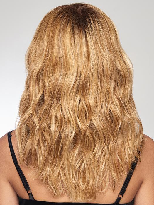 RL14/25SS | Shaded Honey Ginger | Dark Blonde Evenly Blended with Medium Golden Blonde With Dark Roots
