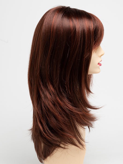 DARK-RED | Auburn with Brighter Red highlights