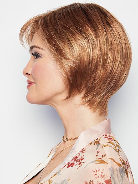 MUSE by RAQUEL WELCH in SS29/33 ICED PUMPKIN SPICE | Strawberry Blonde shaded with Dark Red-Brown