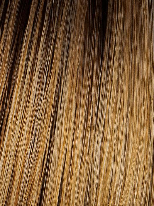 SS14/25 SHADED HONEY GINGER | Dark Blonde Evenly Blended with Medium Golden Blonde Highlights and Dark Roots