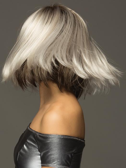JAMISON by ESTETICA in ICY SHADOW | Iced Blonde dusted with Soft Sand & Golden Brown Underneath