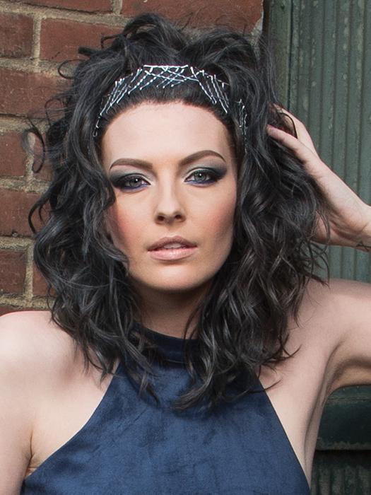 AVALON by ESTETICA in CHOCOLATE SMOKE | Dark Brown/Chestnut Brown Blend with Fine Slate Blue Highlights