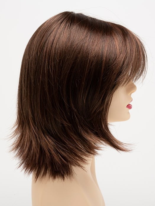 CINNAMON-RAISIN | Medium Brown with Auburn and Cinnamon highlights