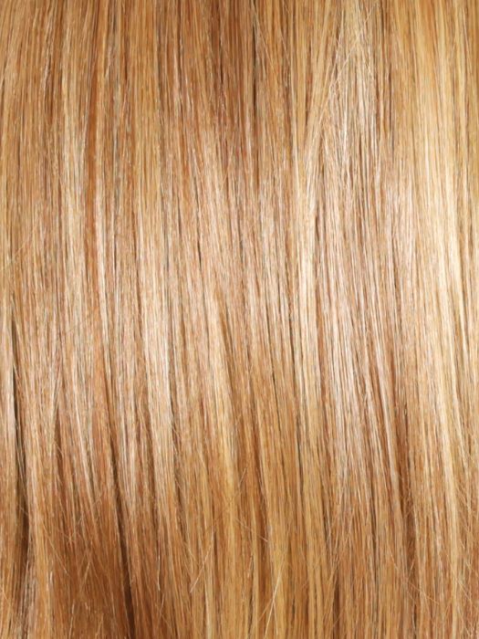 GINGER ALE BLONDE | Warm Blonde with variegated colors of Medium Brown, Medium and Light Gold Blonde, with Light Blonde Highlights