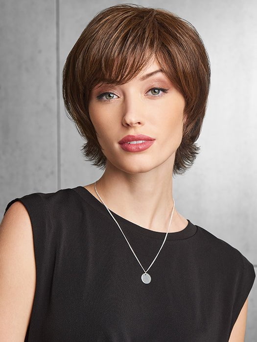 TOP IT OFF WITH FRINGE By Hairdo in R10 CHESTNUT | Rich Dark Brown with Coffee Brown Highlights All Over