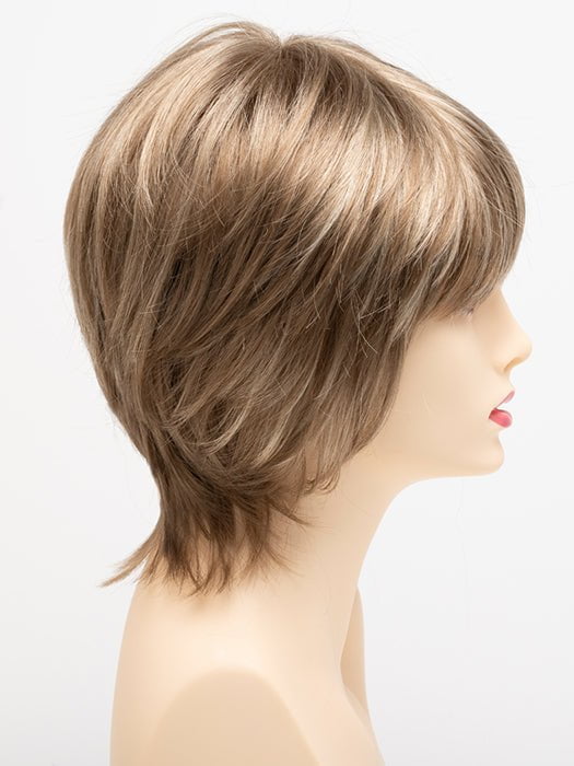 ALMOND-BREEZE | Light Brown blended with Ash Blonde