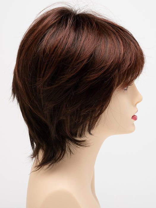 CHOCOLATE-CARAMEL | Medium Brown with Soft Red and Blonde highlights