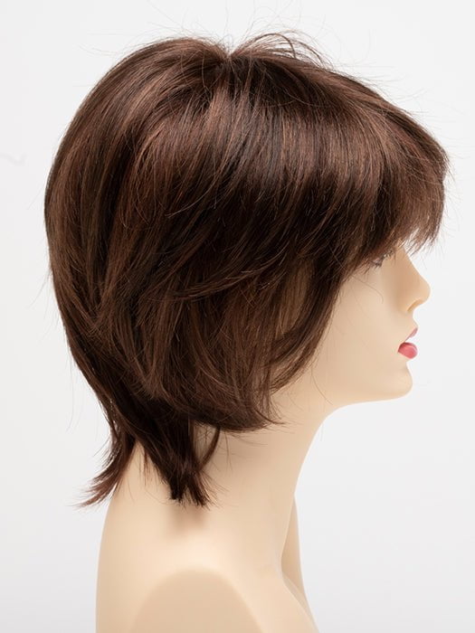 CINNAMON-RAISIN | Medium Brown with Auburn and Cinnamon highlights