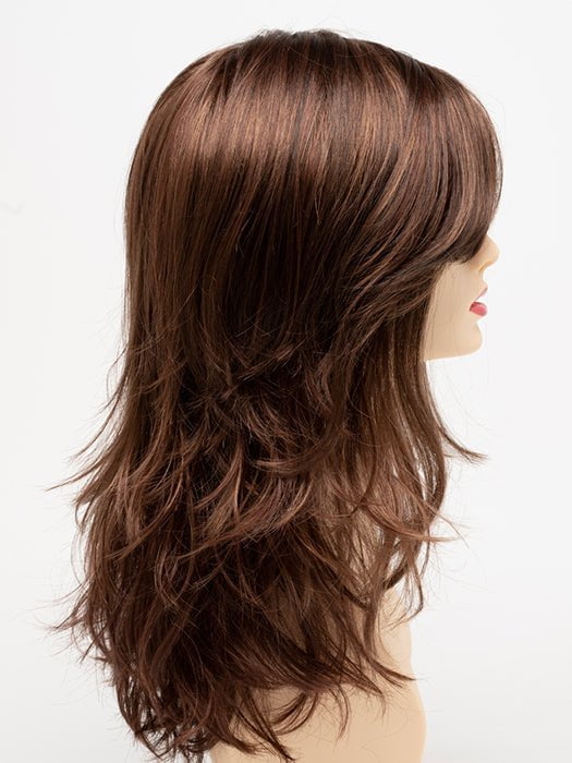 CINNAMON-RAISIN | Medium Brown with Auburn and Cinnamon highlights