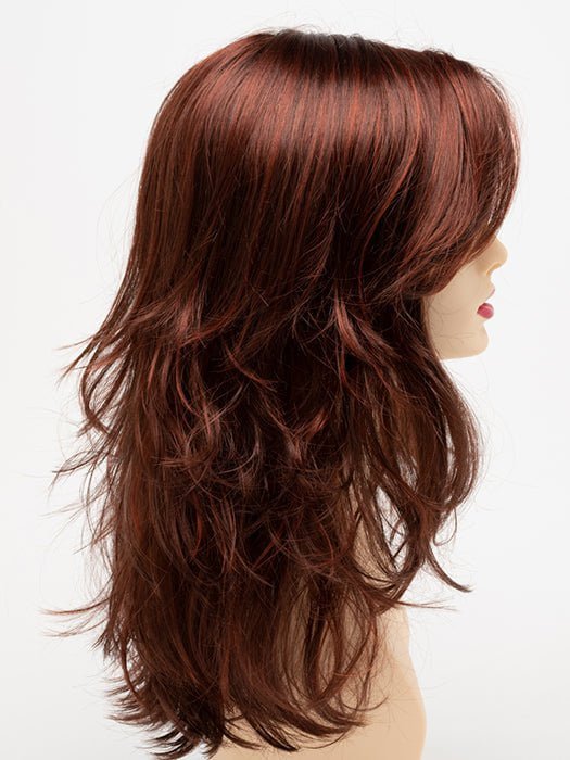 DARK-RED | Auburn with Brighter Red highlights