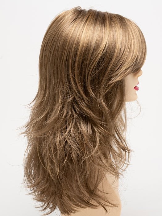 MOCHA-FROST | Light Brown blended with Golden Blonde