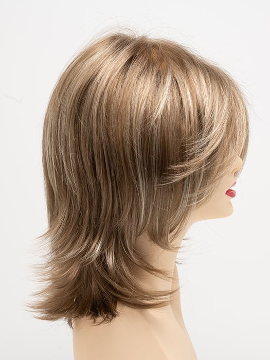 ALMOND-BREEZE | Light Brown blended with Ash Blonde