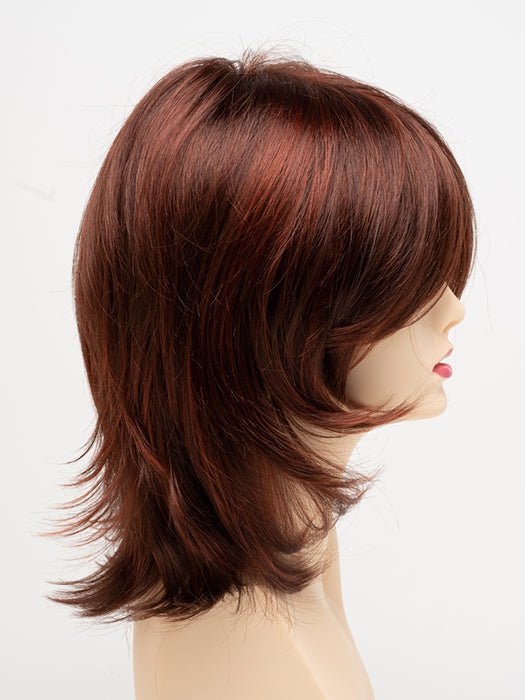 DARK-RED | Auburn with Brighter Red highlights