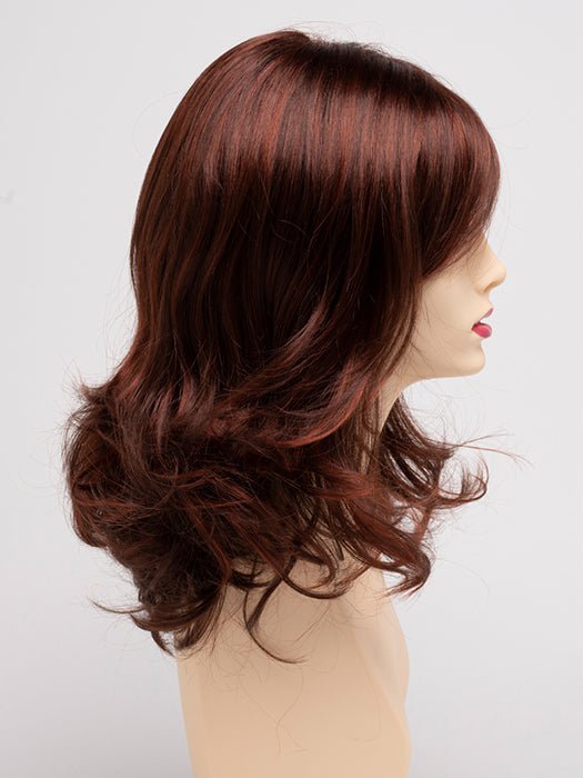 DARK-RED | Auburn with Brighter Red highlights