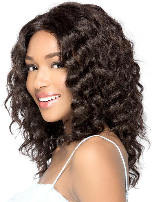 A mid-length style with ripple waves