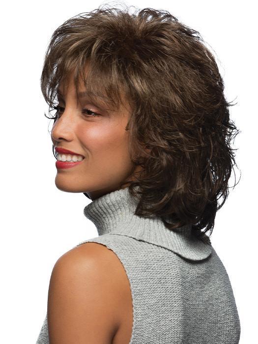 COMPLIMENT by ESTETICA in R14/8H | Golden Brown w/Dark Blonde Highlights on Top