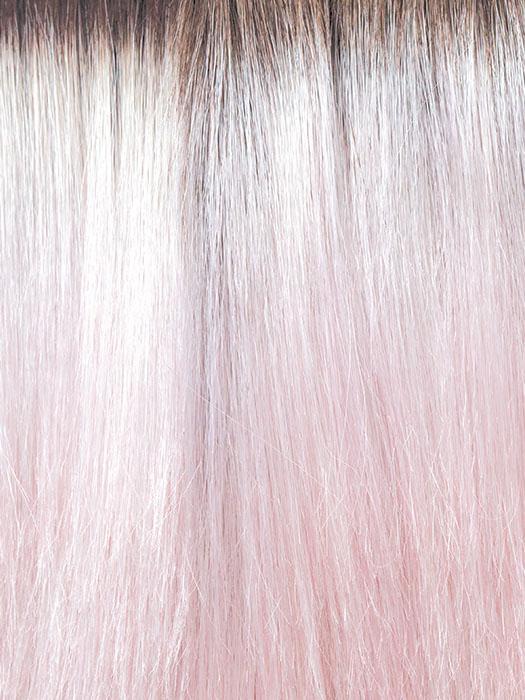 BUBBLEGUM-R | Pastel Pink base with Dark roots