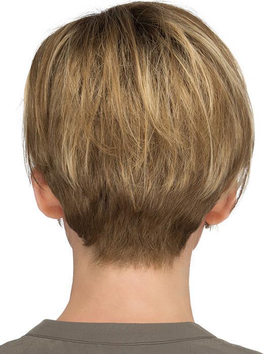 RMH12/26RT4 | Light Brown with chunky Golden Blonde highlights and Dark Brown roots